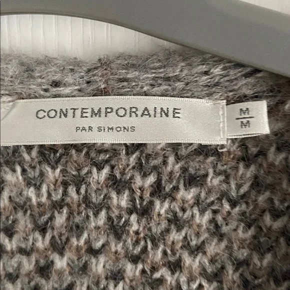 Simons Contemporaine Alpaca Blend Long Cardigan - Picture 2 of 6